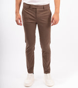 Pantaloni Dieci in gabardina stretch