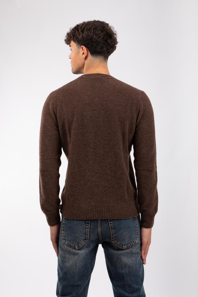 Maglia uomo girocollo Marrone 57167/24001 180 GRAN SASSO 