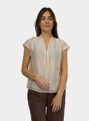 Blusa scollo a V Burro 511SD45019 BURRO ALESSIA SANTI 