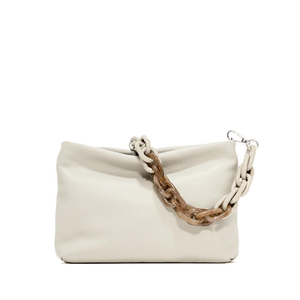 Borsa in pelle Brenda marble BS 8265 COMM GRN MARBLE GIANNI CHIARINI 