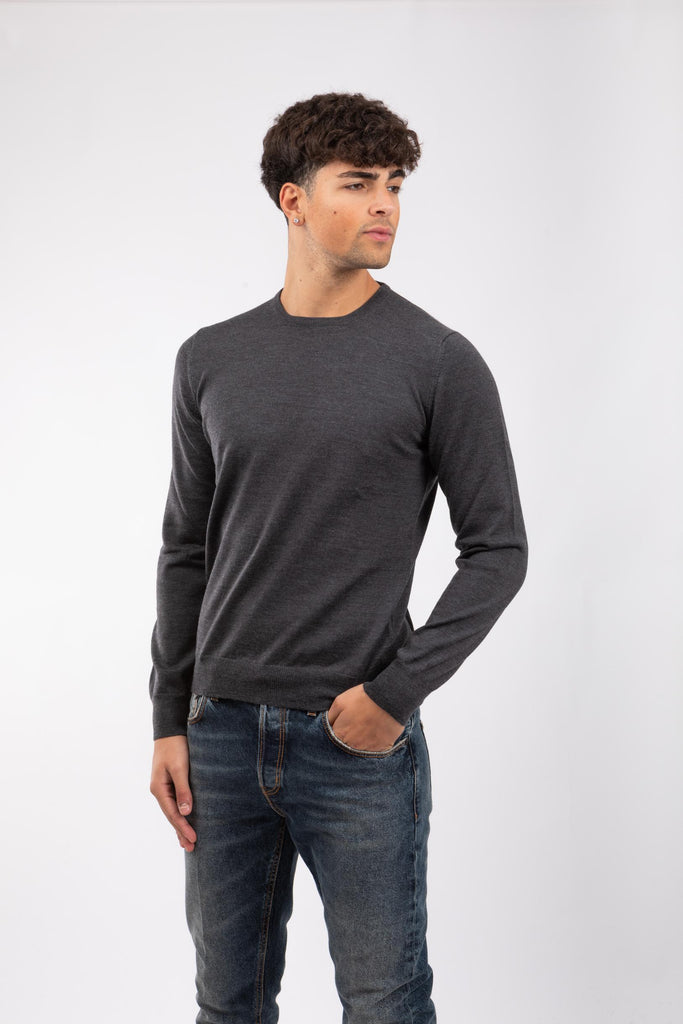 Maglia paricollo Grigio 55167/14290 098 GRAN SASSO 