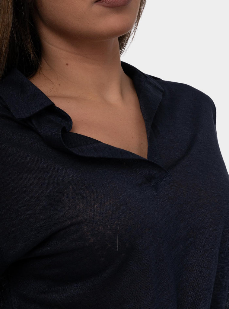 T-shirt Azul SS25516 AZUL NIU 