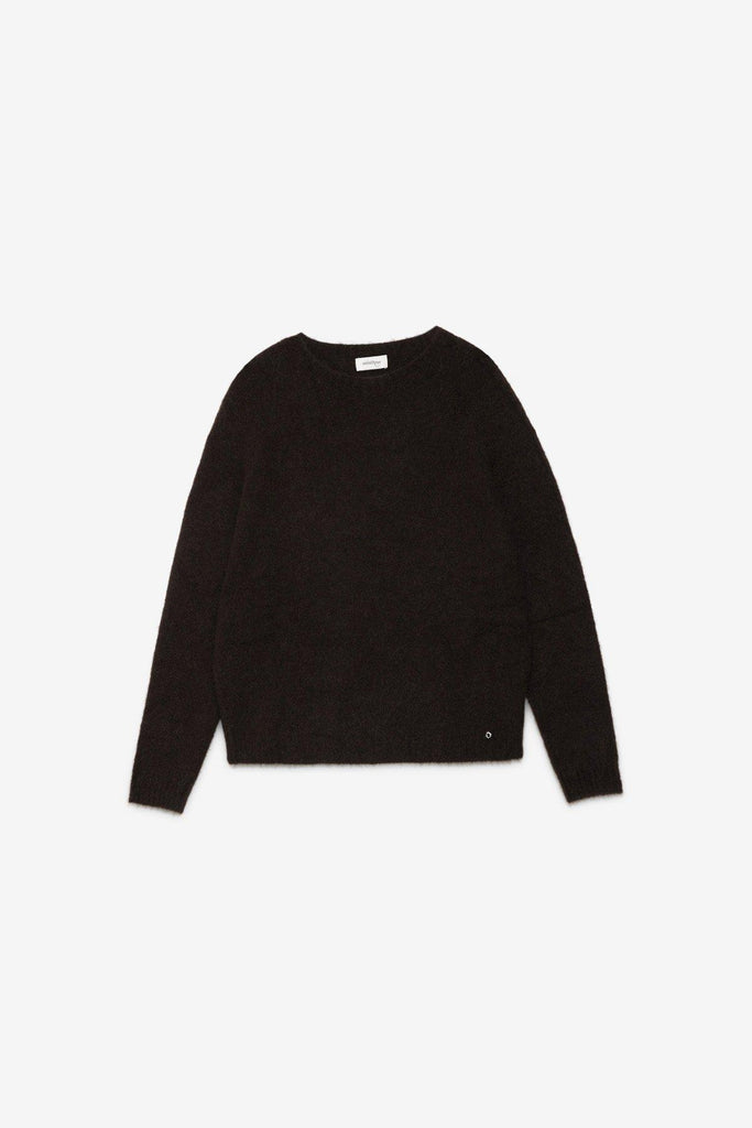 Maglia in misto lana Brown DK9235 BROWN OTTO D'AME 