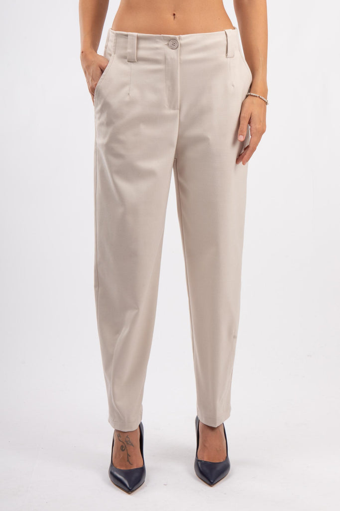 Pantaloni cropped stretch con tasche 521SD25034 S2274 ALESSIA SANTI 