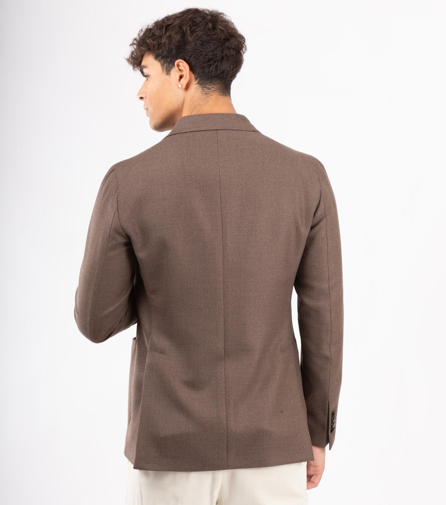 Blazer Doppiopetto Marrone 1SMC20K 120028 480 TAGLIATORE 