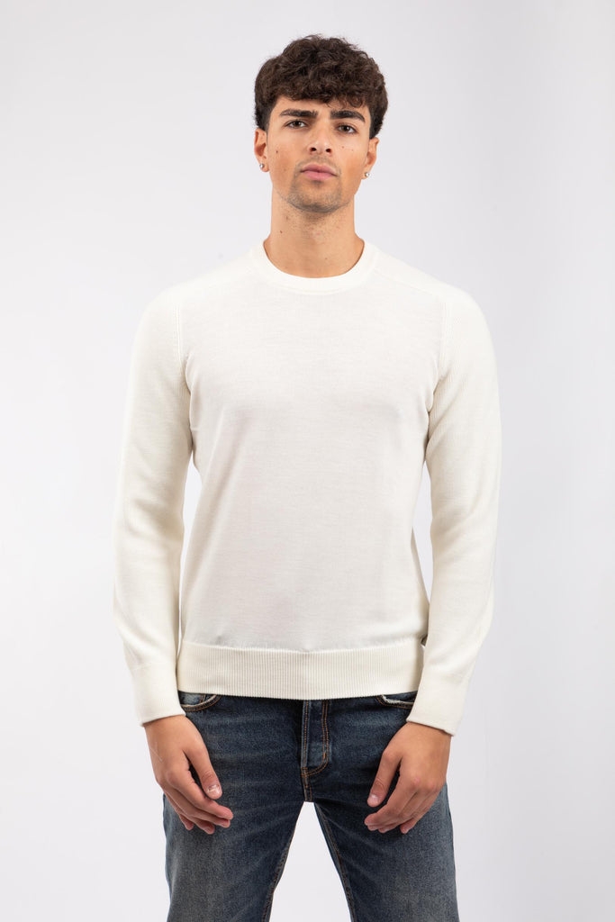 Maglia uomo girocollo Panna 57161/24638 005 GRAN SASSO 