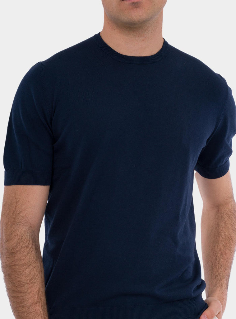 T-shirt uomo in maglia organic cotton 57136/21810 598 GRAN SASSO 
