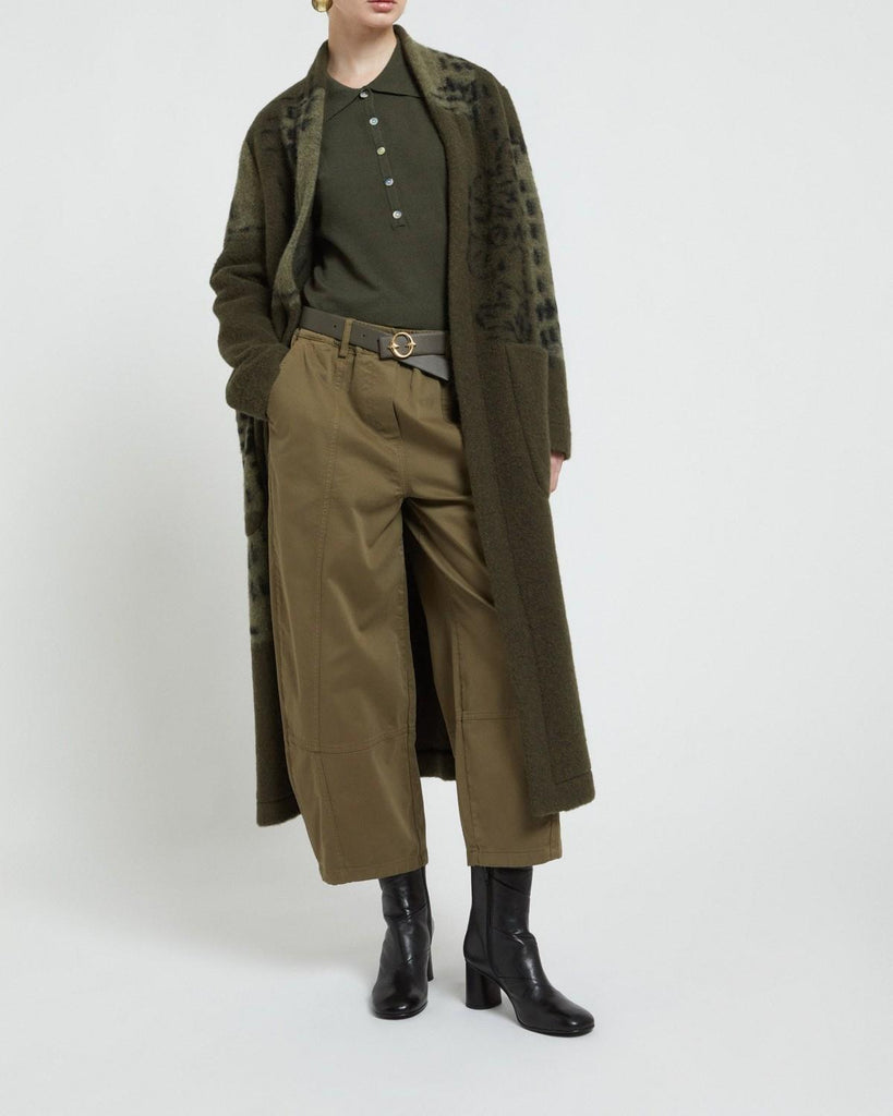 Cappotto lungo in misto lana DJ0073 VAR UNICA OTTO D'AME 