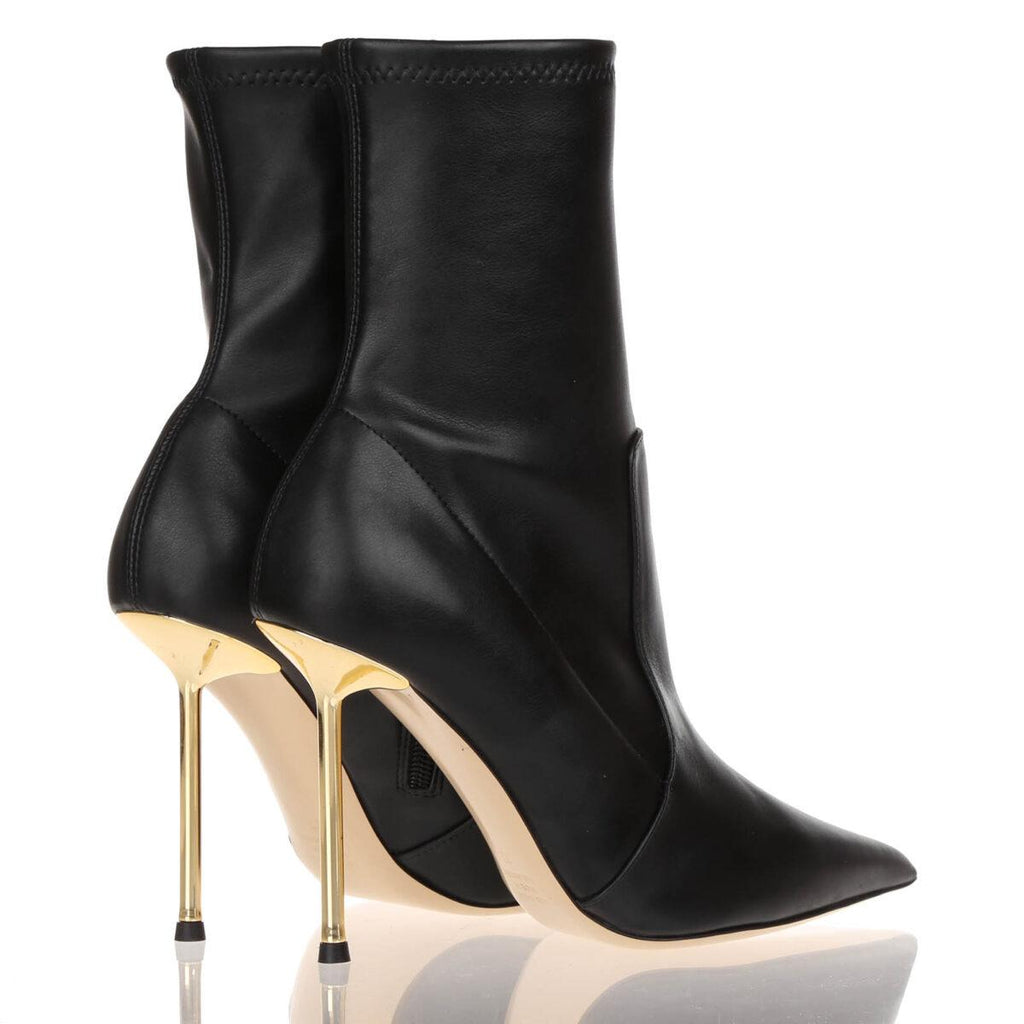 Stivaletto Helen stretch Nero 352630HL/1 NERO NINALILOU 