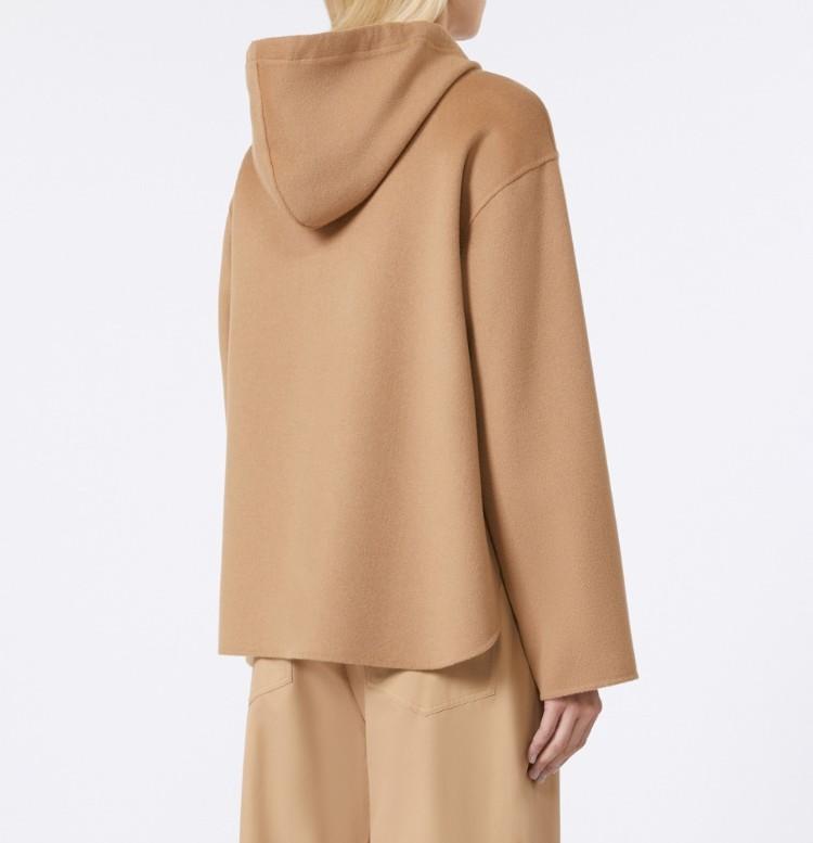 Caban in lana, cachemire e seta MINA 024 MAX MARA STUDIO 