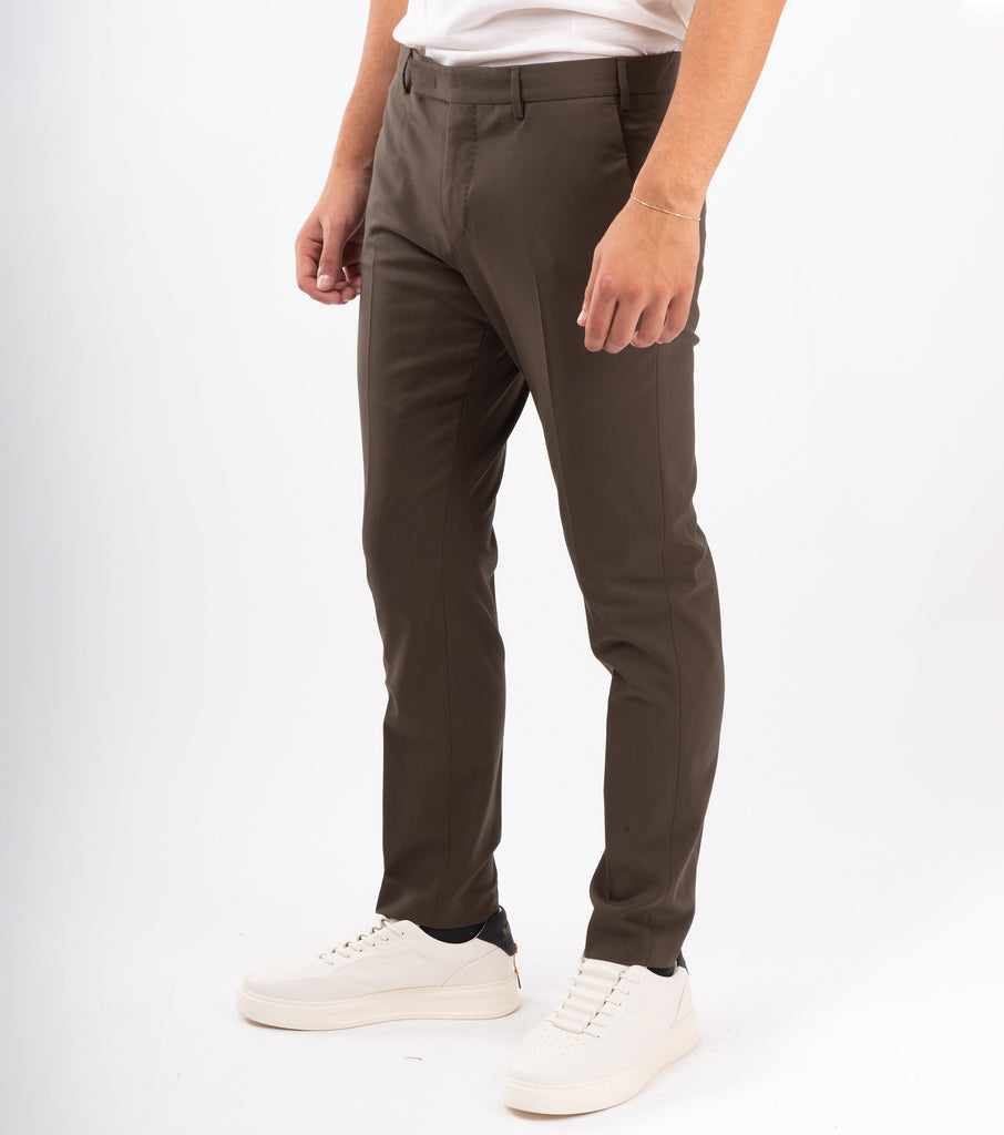 Pantalone Dieci stretch verde AFX0Z00FWD MA37 0445 PT PANTALONI TORINO 