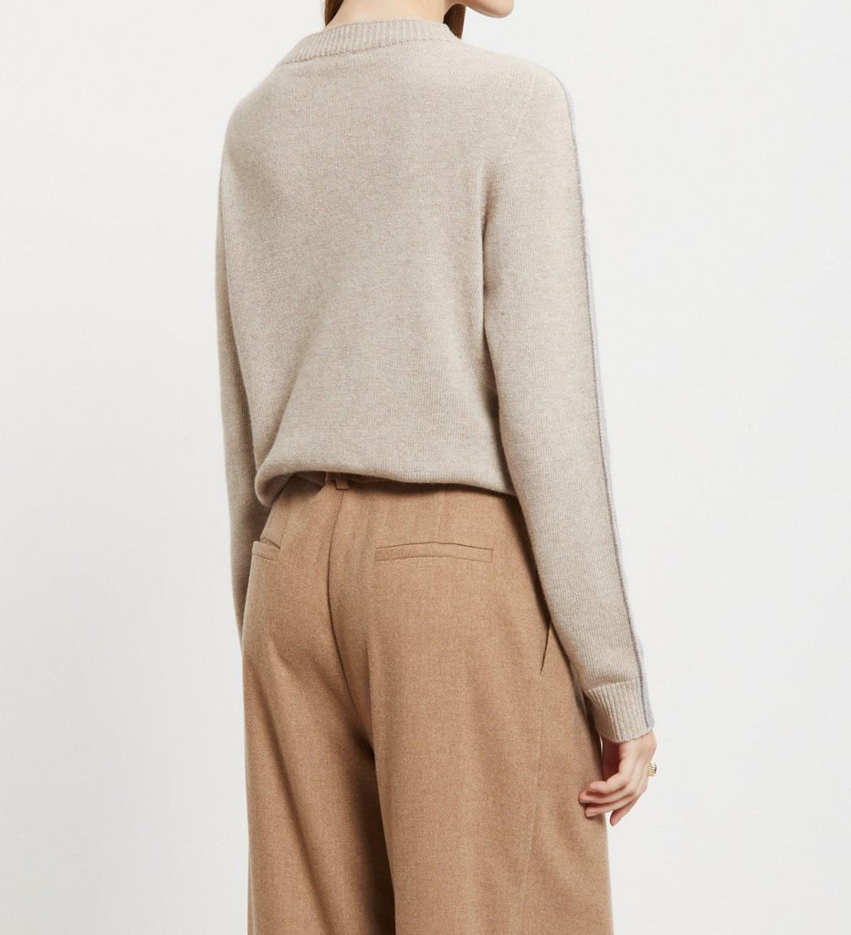 Maglia in misto lana bicolor DK9225 VAR UNICA OTTO D'AME 