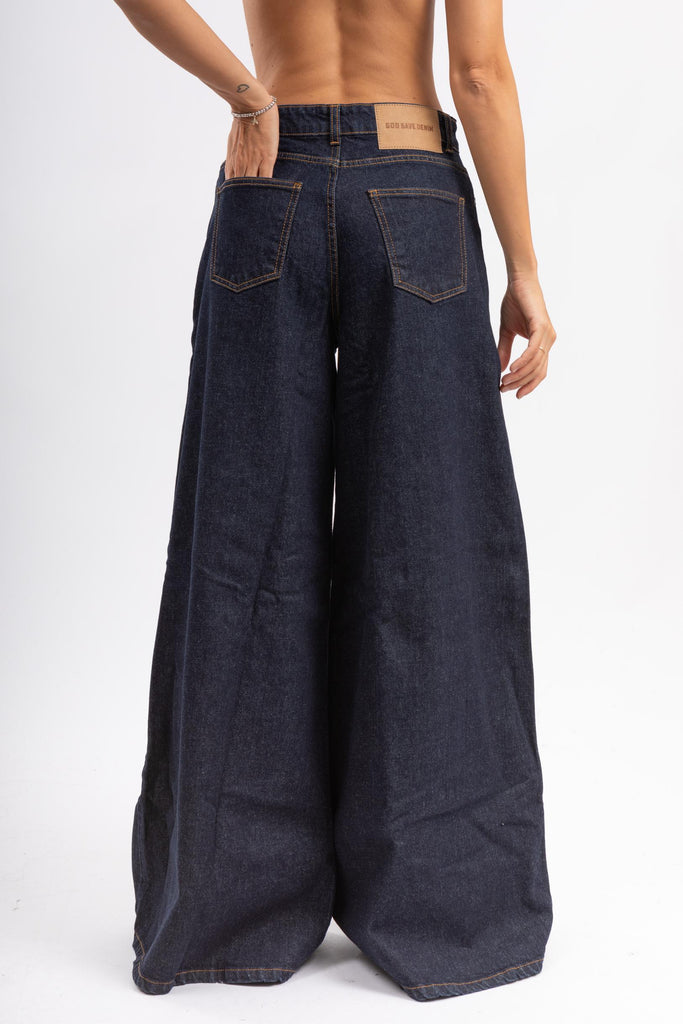 Pantagonna in denim Gemma 5 GEMMA-5 G000 GOD SAVE DENIM 