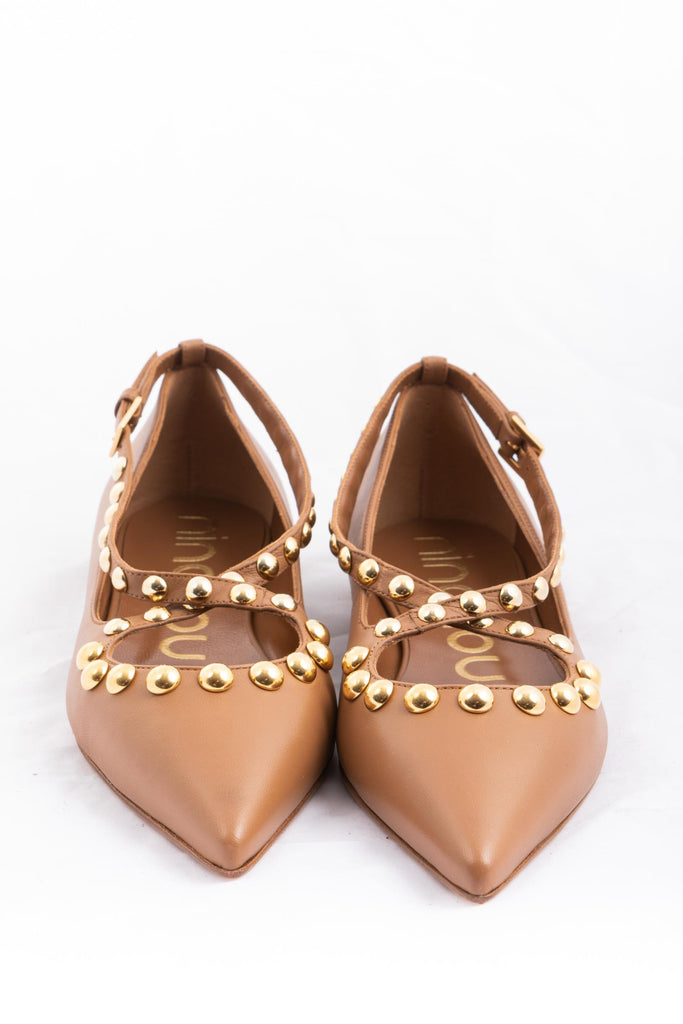 Ballerina ISA 352585E1 CUOIO NINALILOU 