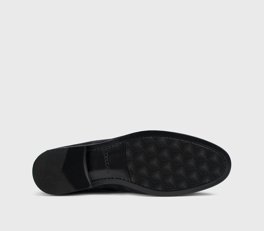 Mocassino in suede blu DU3382NOTTUY260NB15 BLU DOUCAL'S 