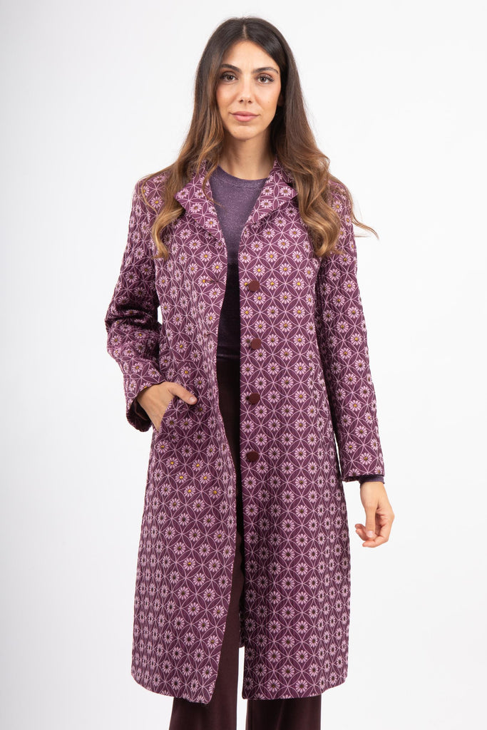 Spolverino Duster Viola AW25308T097 UME NIU 