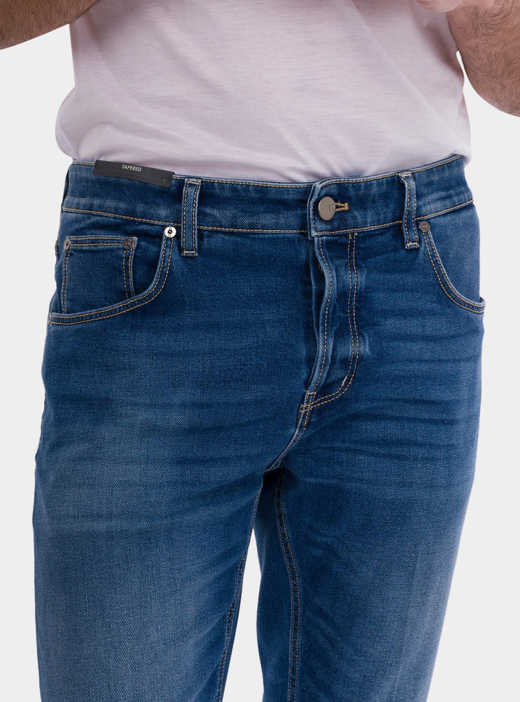 Jeans uomo reggea in cotone blu scuro TP05B0SH0220 MM87 PT PANTALONI TORINO 