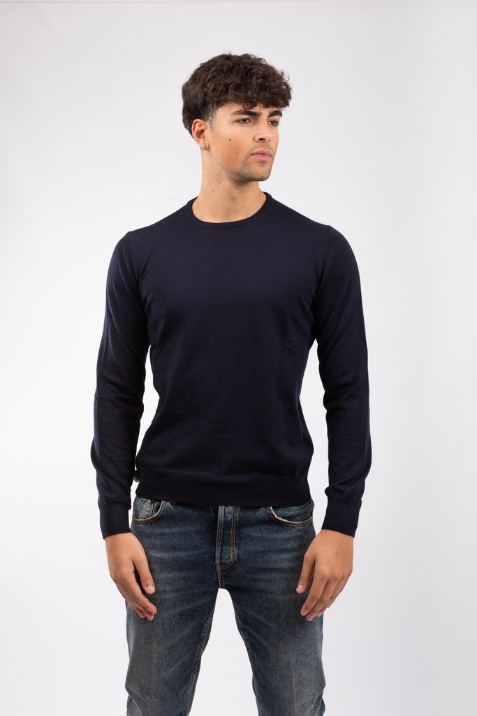 Maglia paricollo Blu 55167/14290 598 GRAN SASSO 