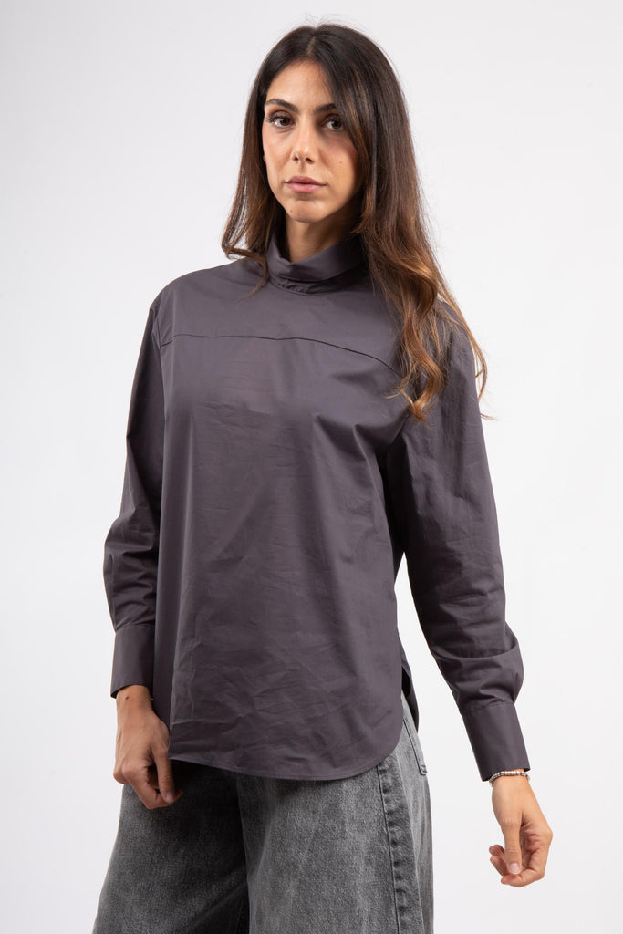 Camicia con carrè Ebano AW25603T001 EBANO NIU 