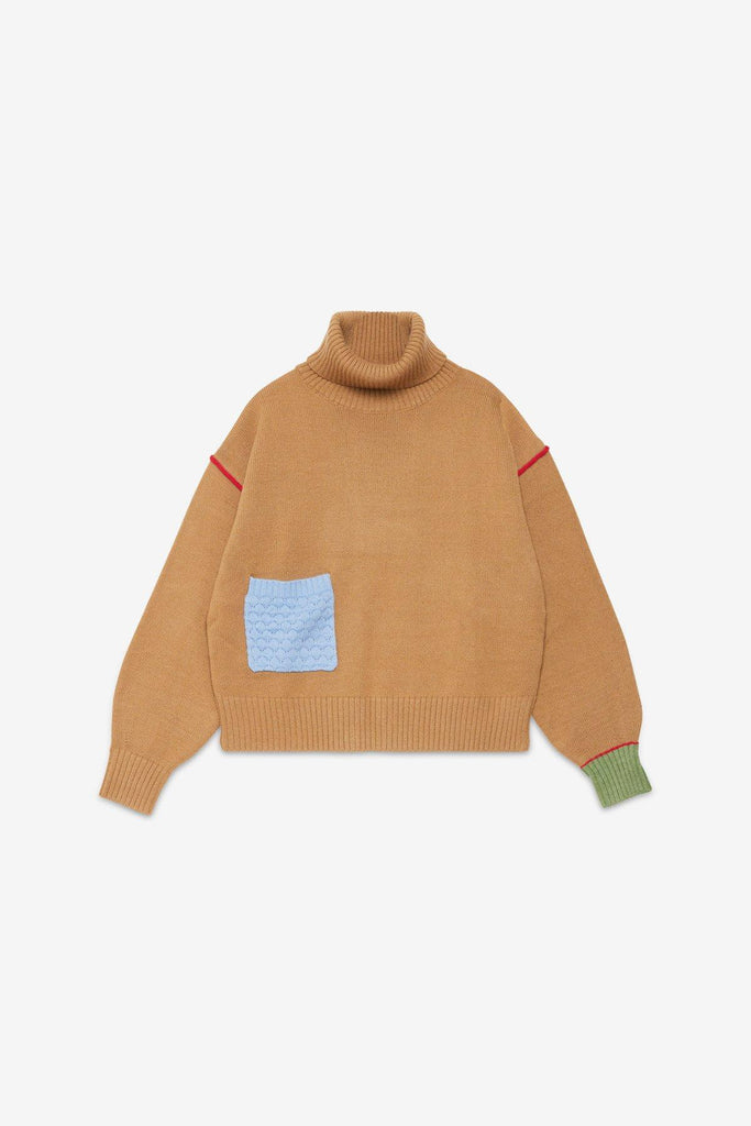 Maglione con dettagli Sesamo DK9221 SESAMO OTTO D'AME 