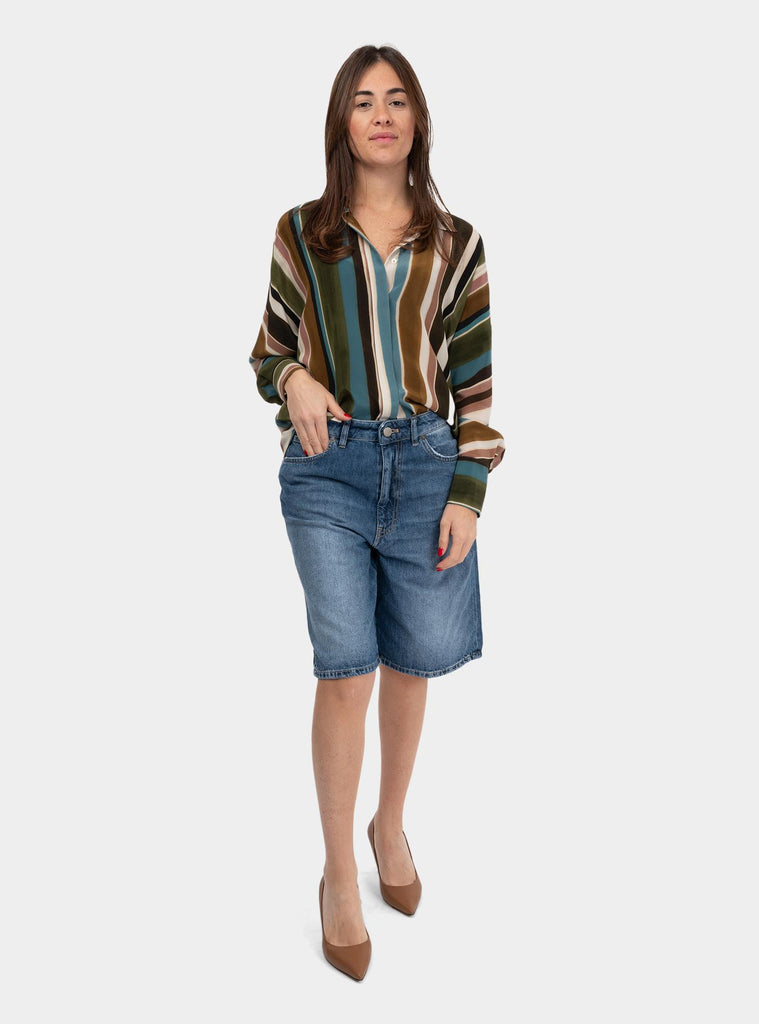 Bermuda di jeans BPGNZ0OA5080 MI03 PT PANTALONI TORINO 