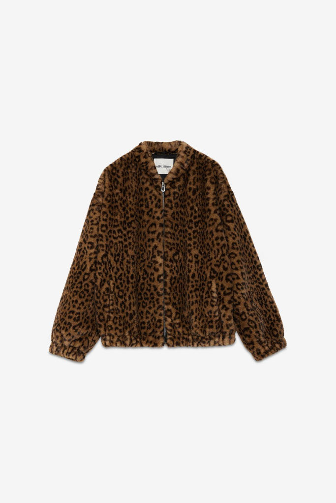 Giacca animalier in ecopelliccia DJ0057 VAR UNICA OTTO D'AME 