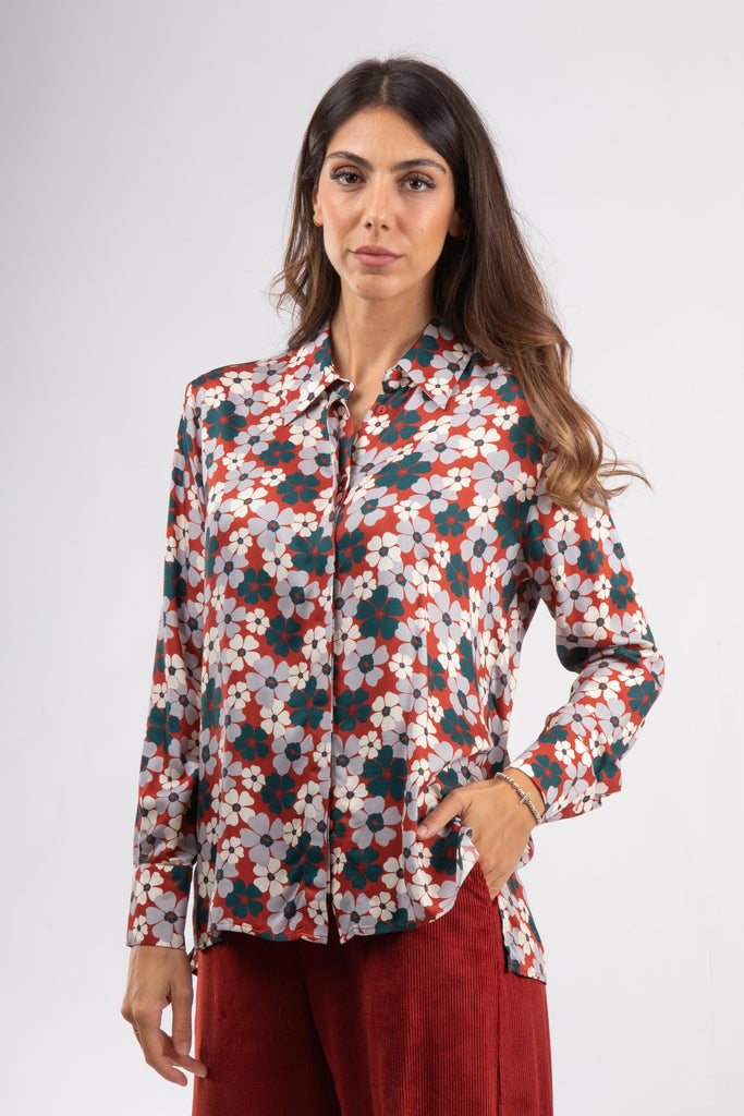 Camicia in viscosa Zen AW25601T011 ZEN NIU 