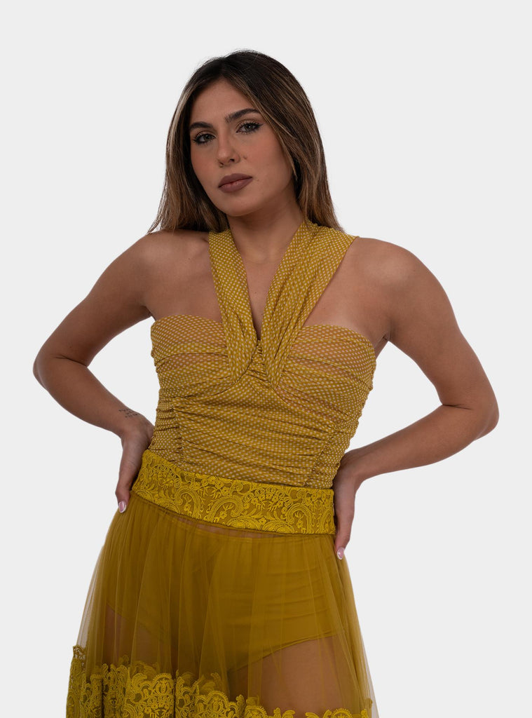 ELISABETTA FRANCHI TO03452E2DK5CURRY/BURRO