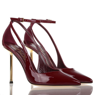Decolletè in vernice bordeaux 352553HL/17 6 NINALILOU 
