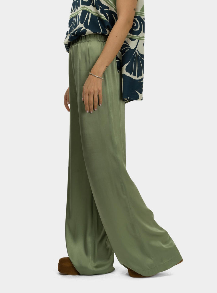 Pantalone fluido satin SFF0027-0103 026 1ONE 