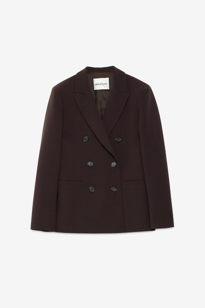 Giacca claudia doppiopetto Brown DG6031-2 BROWN OTTO D'AME 