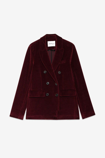 Giacca doppiopetto in velluto Rouge Noir DG6157 ROUGE NOIR OTTO D'AME 