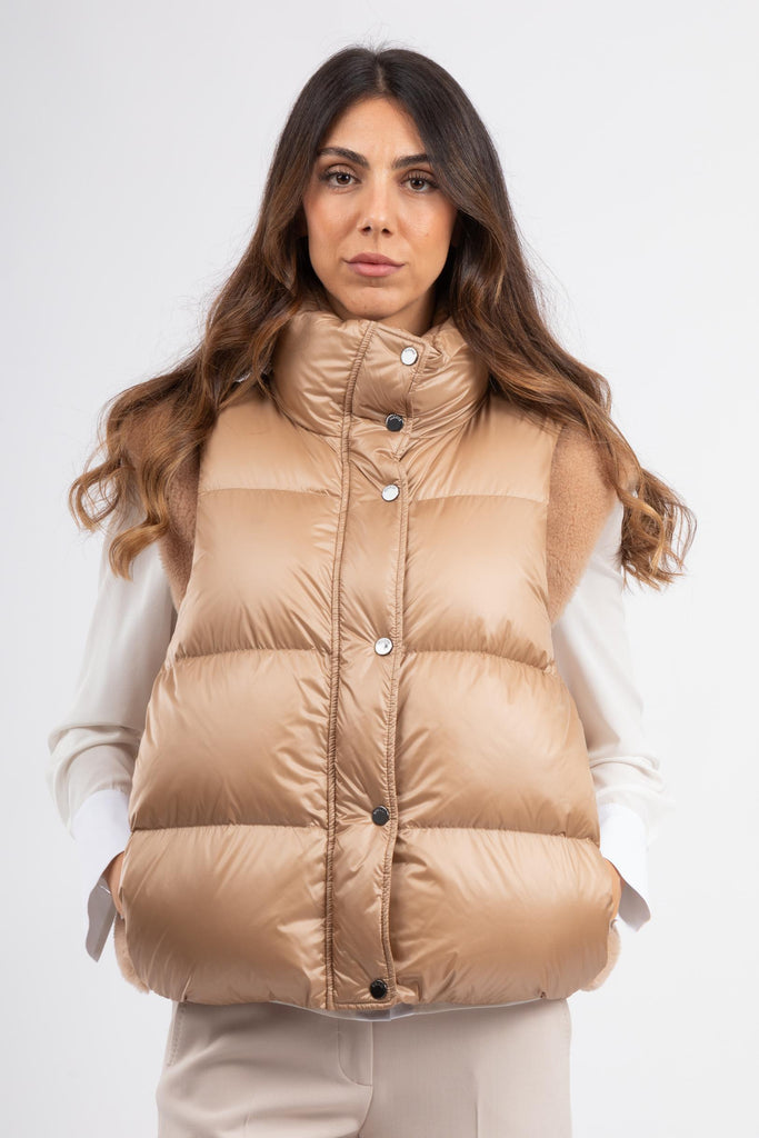 Gilet in piuma nylon ultraleggero S03452 2200M 46M PESERICO 