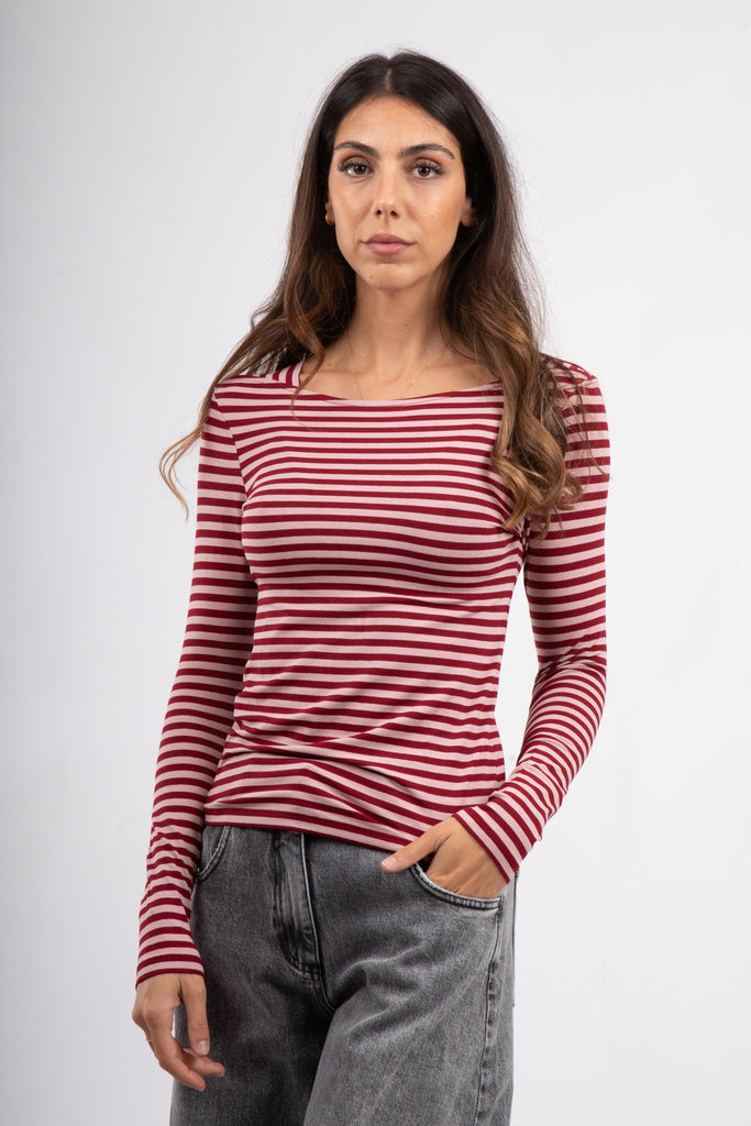 Maglia slim Camelia AW25519J013 CAMELIA NIU 