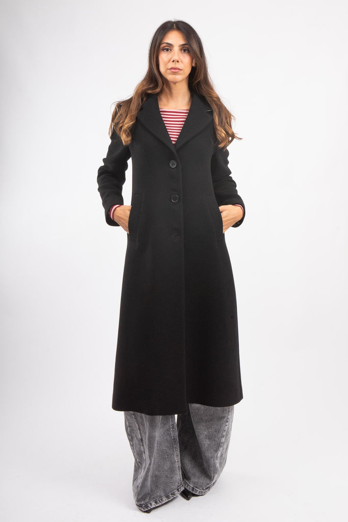 Cappotto lungo Nero AW25324T071 NERO NIU 