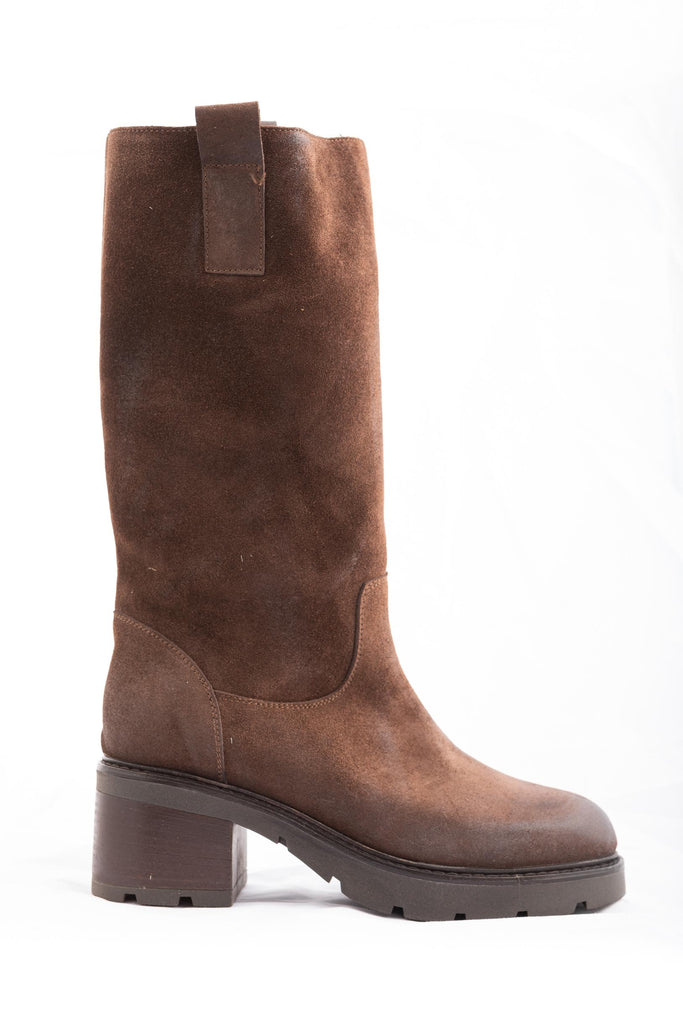 Stivale in Camoscio Marrone 211 VELOUR MARRONE KOBRA 