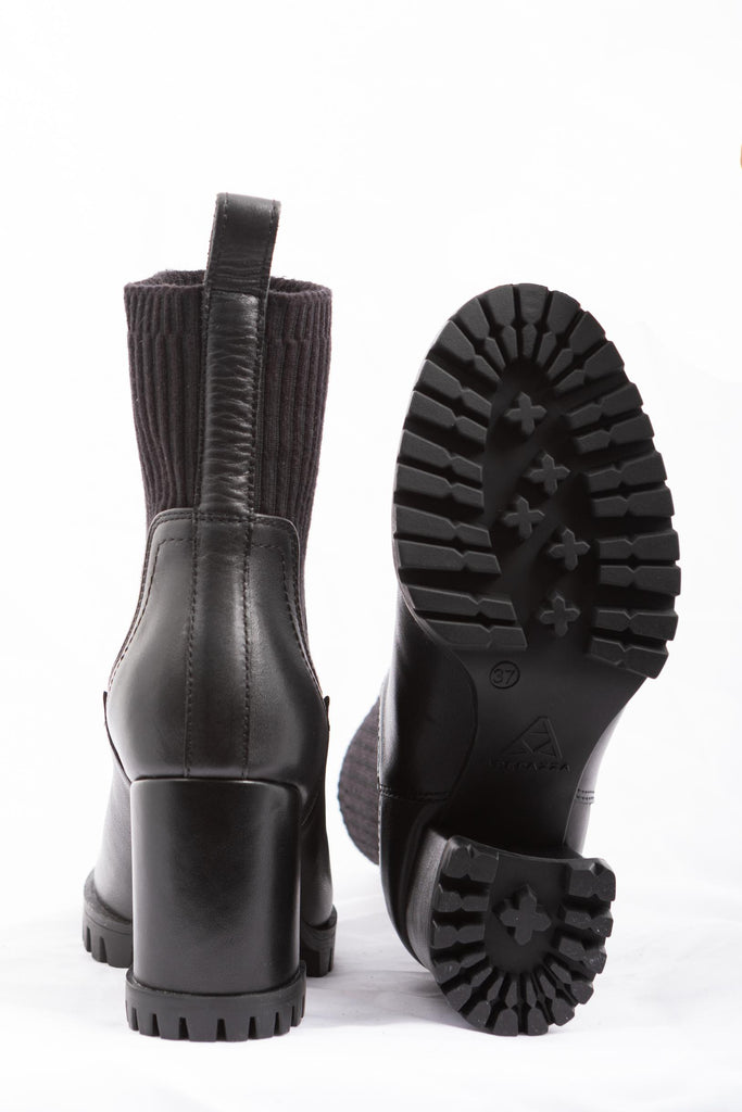 Stivaletto Enrica Nero F5EVERY03/LEA BLACK APEPAZZA 