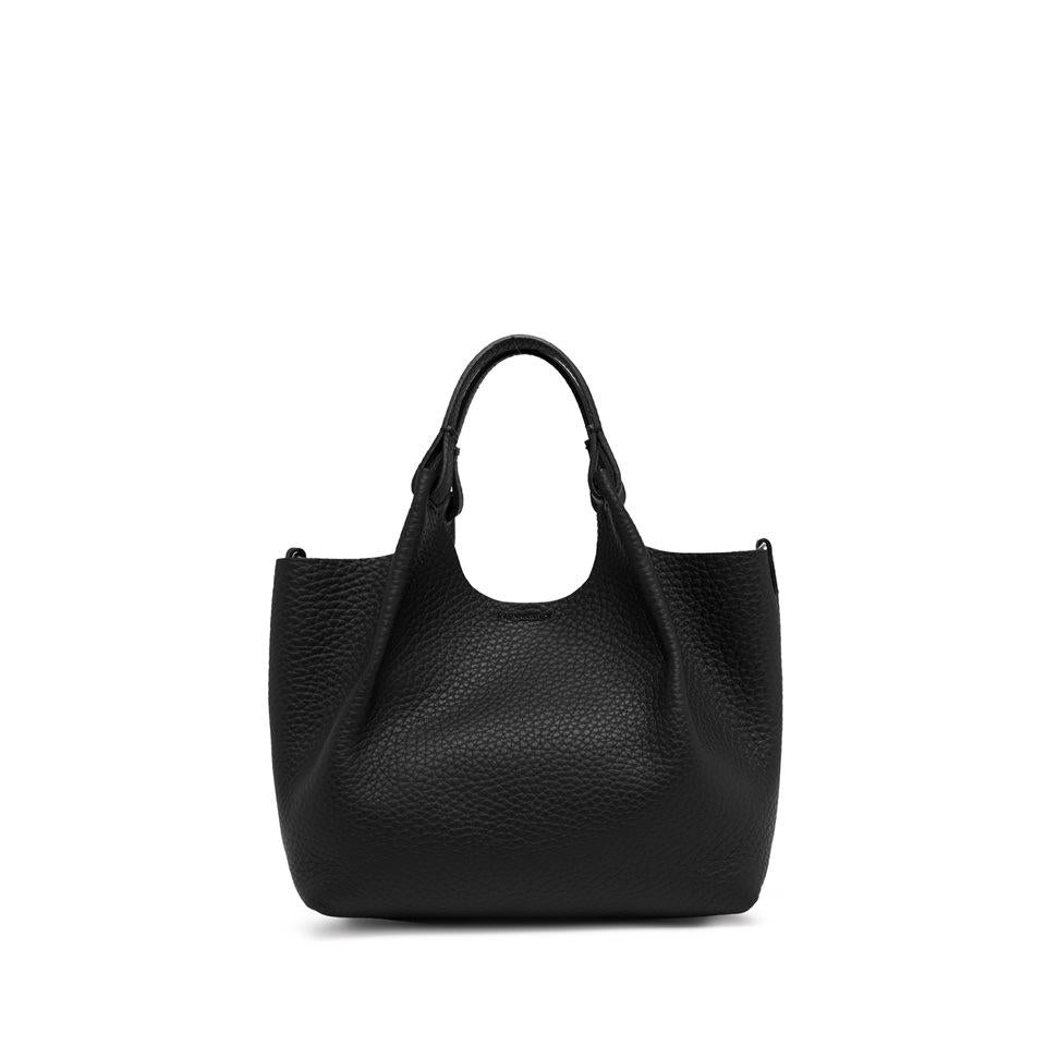 Borsa donna modello Dua Nero Castoro BS 9719 RNGDBL NERO-CASTORO GIANNI CHIARINI 