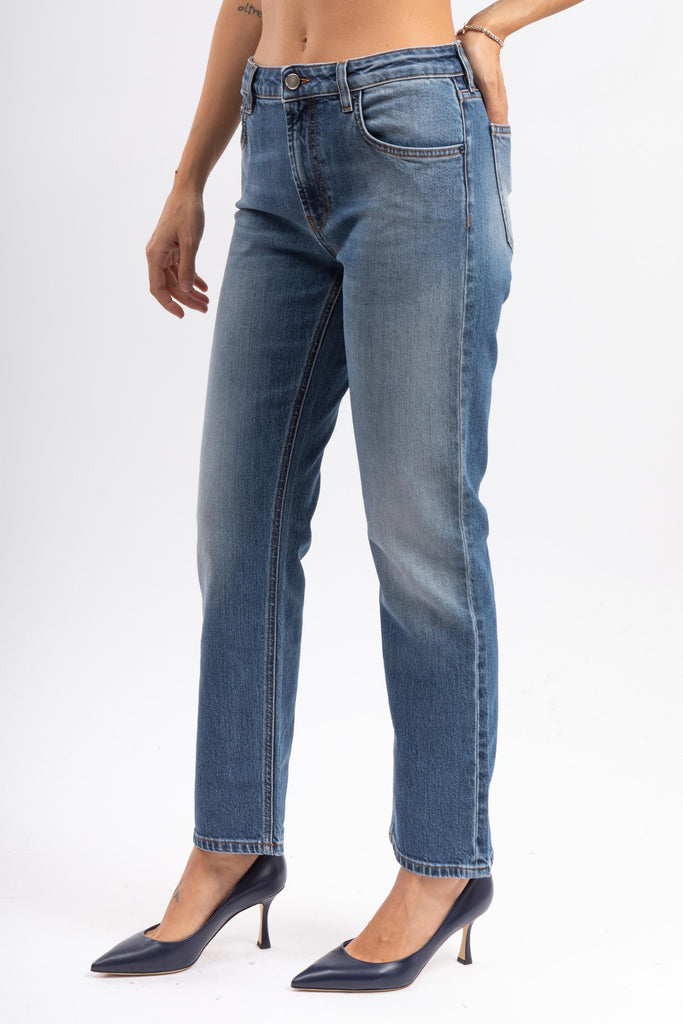 Jeans modello carla-z 5 tasche P357Z-KV 2D602 BLUE REHASH 