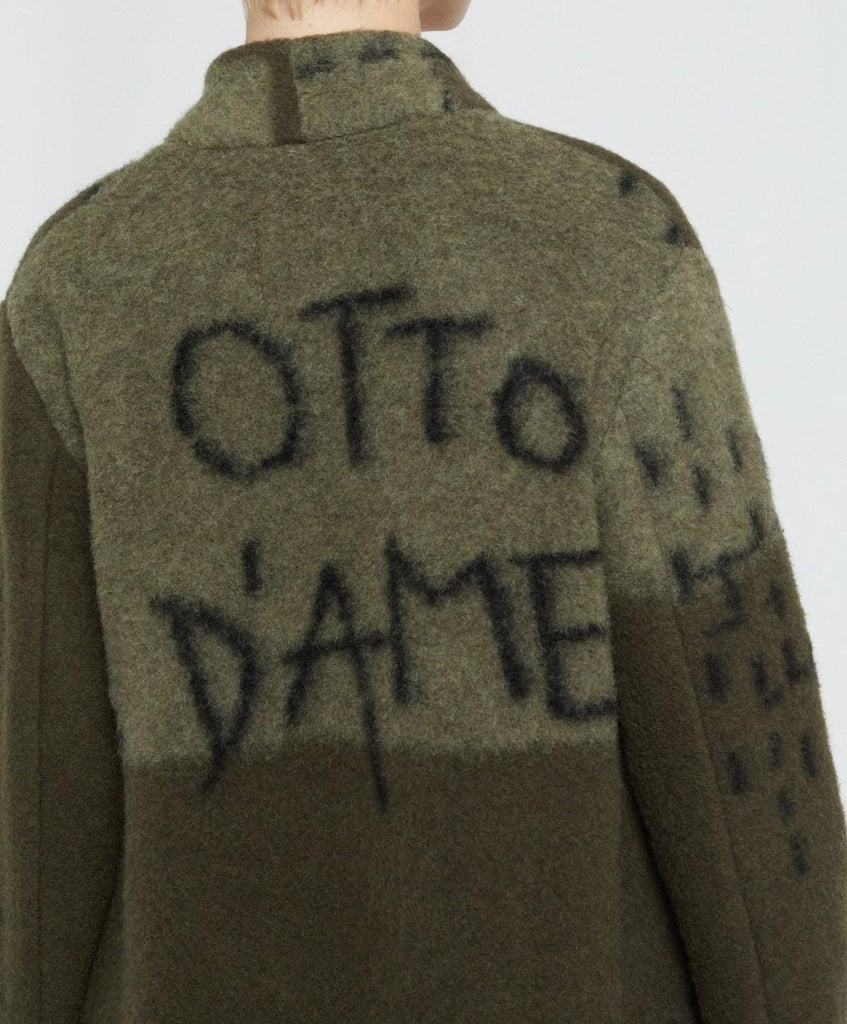 Cappotto lungo in misto lana DJ0073 VAR UNICA OTTO D'AME 