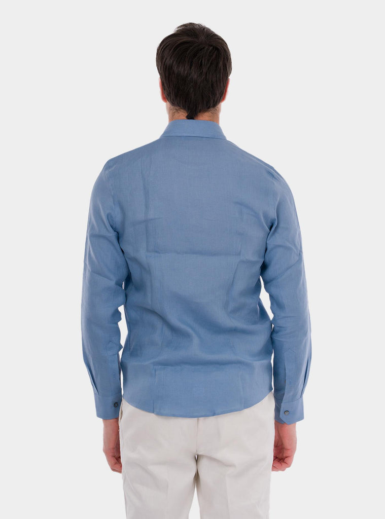 Camicia uomo in puro lino 61121/50001 570 GRAN SASSO 