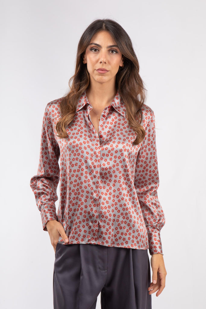 Camicia in seta AW25617T000 ZEN NIU 