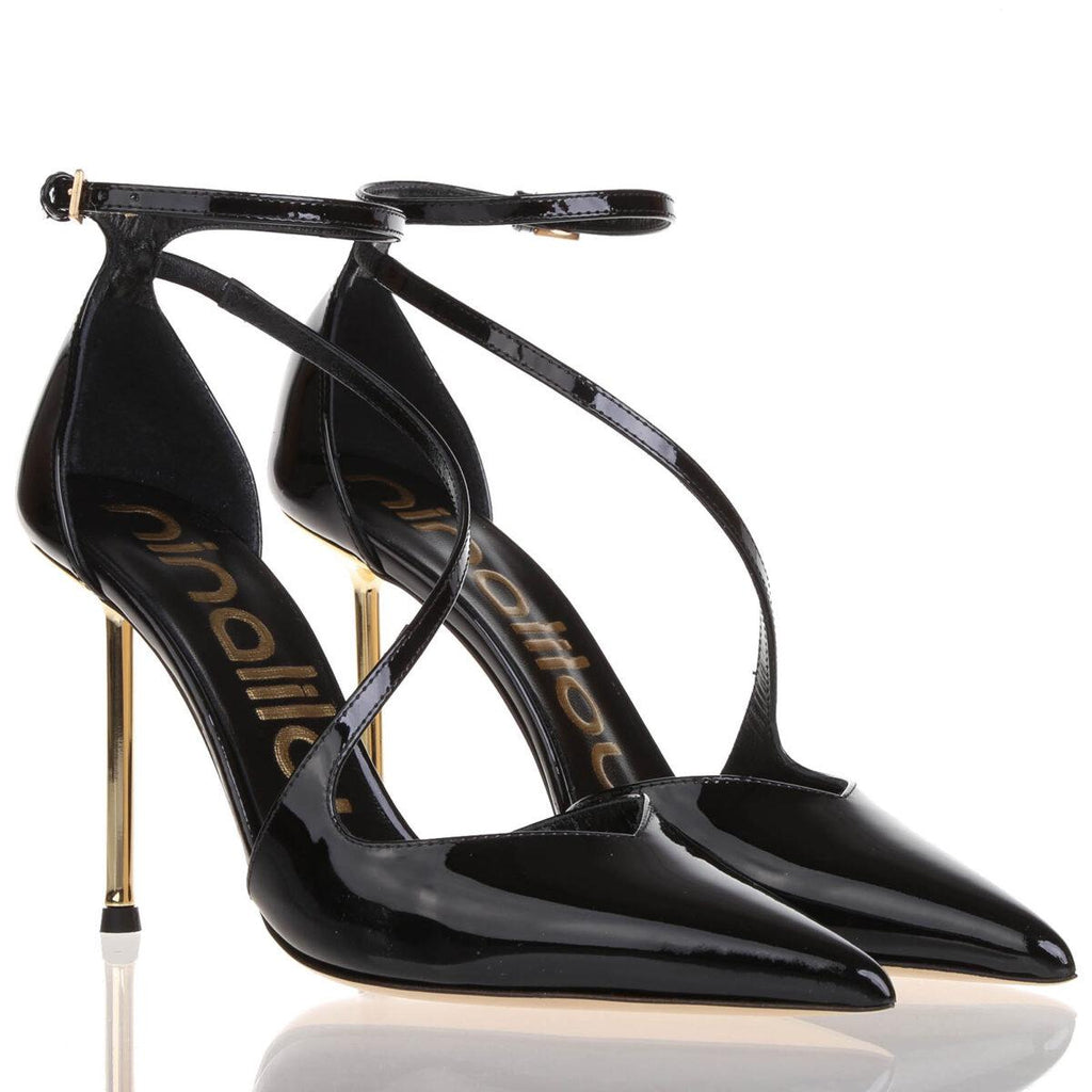 Decollete in vernice Nero 352557HL/11 VERNICE NERA NINALILOU 