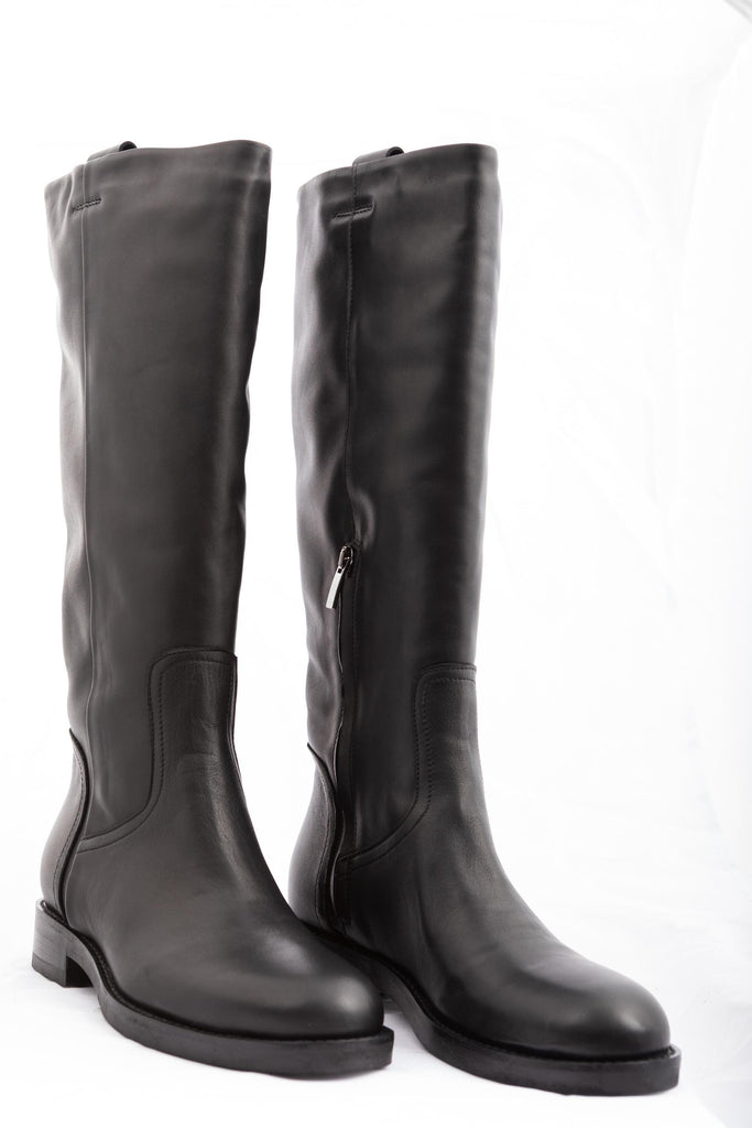 Stivali in vitello Nero 2841 VITELLO CARLO CURIOSITE 