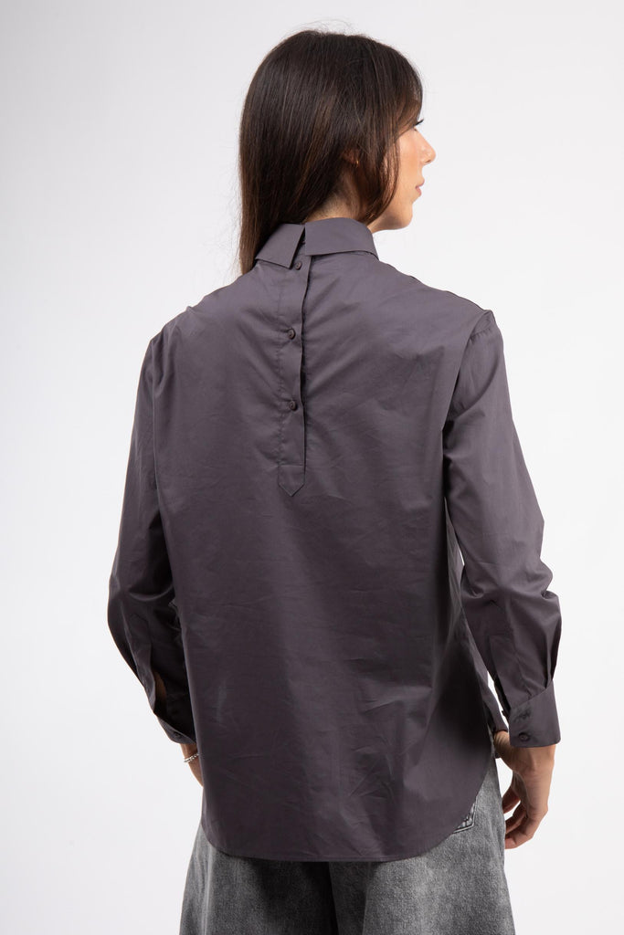 Camicia con carrè Ebano AW25603T001 EBANO NIU 