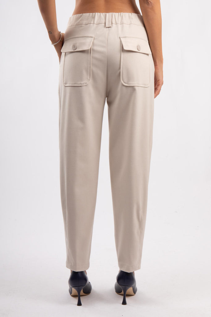 Pantaloni cropped stretch con tasche 521SD25034 S2274 ALESSIA SANTI 