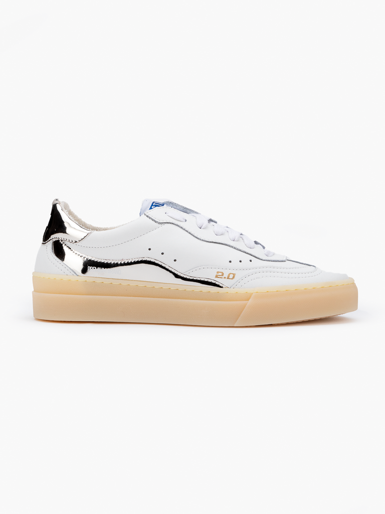 Sneakers VENUS bianco argento VENUS-D-SS25 BIANCO-ARGENTO STOKTON 
