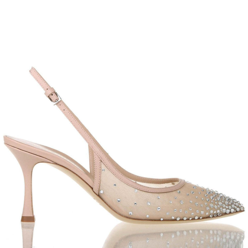 Décolleté slingback con strass Nude 35122 8M7/4 SHEEL NINALILOU 