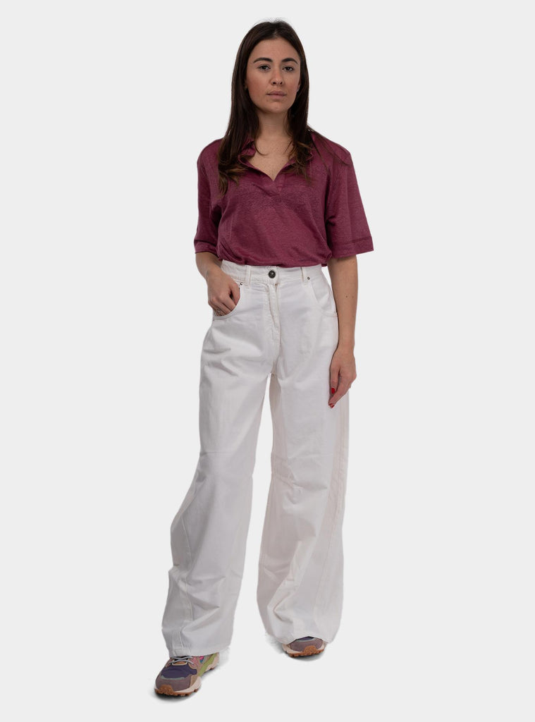 Jeans donna Iride bianco IRIDE-4 J001 GOD SAVE DENIM 
