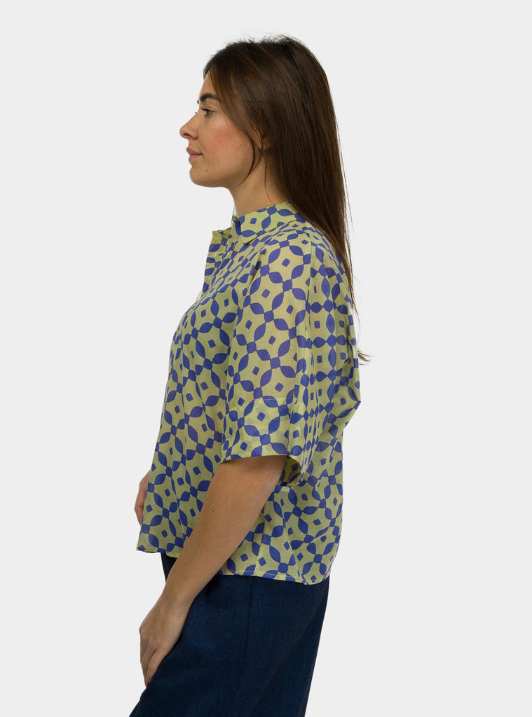 Camicia Kimono Glicine SS25601T056 PLATANO NIU 